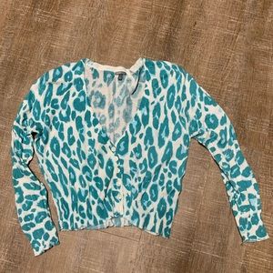 Leopard cardigan